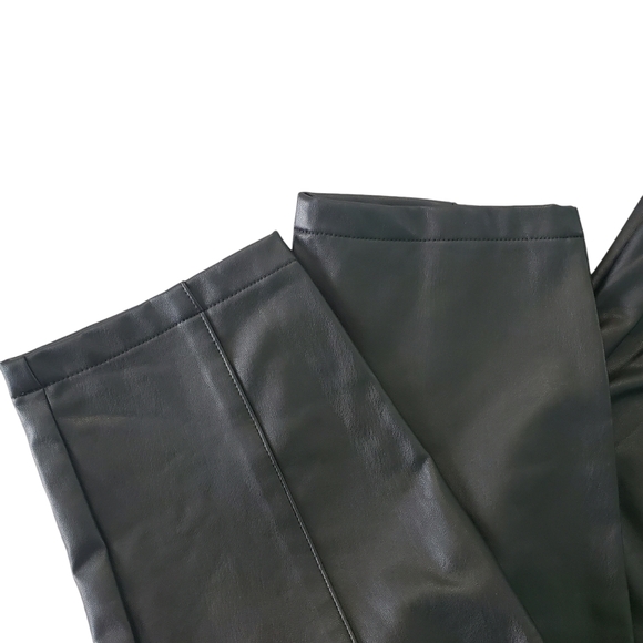 Cleo Faux Leather Leggings in Size XL EUC - Picture 5 of 5